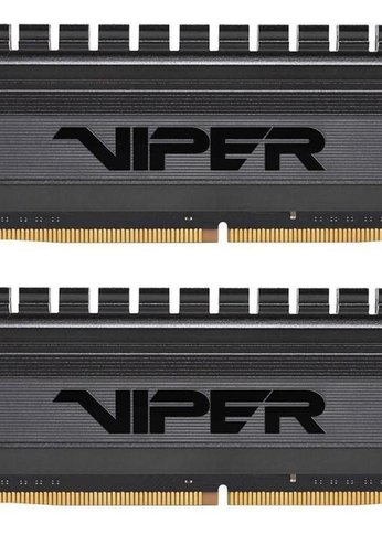 Память DDR4 2x8Gb 3600MHz Patriot PVB416G360C8K Viper 4 Blackout RTL Gaming PC4-28800 CL18 DIMM 288-pin 1.35В с радиатором Ret