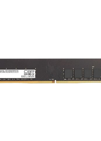 Память DDR4 4Gb 2666MHz CBR CD4-US04G26M19-01 PC4-21300, CL19