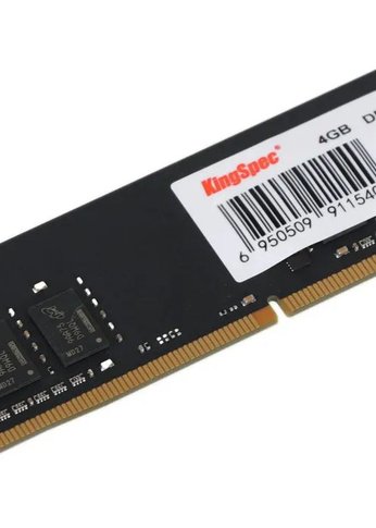 Память DDR4 4Gb 2666MHz Kingspec KS2666D4P12004G RTL PC4-21300 CL19 DIMM 288-pin 1.2В single rank