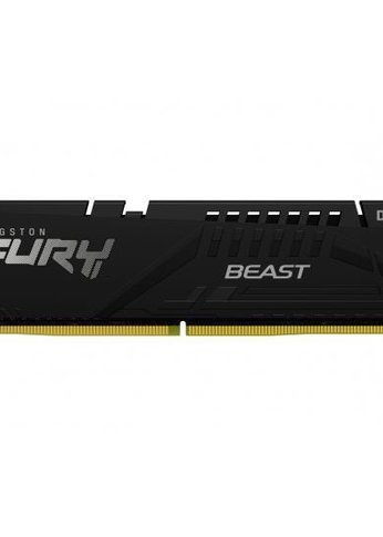 Память DDR5 16Gb 5200MHz Kingston KF552C40BB-16 Fury Beast RTL Gaming PC5-41600 CL40 DIMM 288-pin 1.25В single rank с радиатором Ret