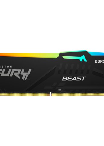 Память DDR5 16GB 6000MHz Kingston KF560C30BBEA-16 FURY Beast RGB EXPO PC5-48000 CL30 288-pin