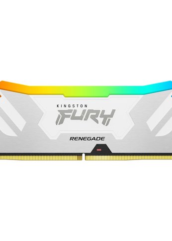 Память DDR5 16GB 7600MHz Kingston KF576C38RWA-16 FURY Renegade RGB White XMP PC5-60800 CL38 288-pin