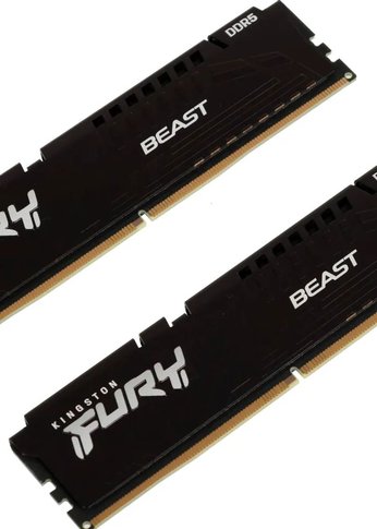 Память DDR5 2x16Gb 5600MHz Kingston KF556C40BBK2-32 Fury Beast RTL PC5-44800 CL40 DIMM 288-pin 1.25В single rank с радиатором Ret