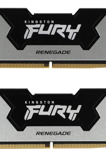 Память DDR5 2x16Gb 7200MHz Kingston KF572C38RSK2-32 Fury Renegade Silver XMP RTL Gaming PC5-57600 CL38 DIMM 288-pin 1.45В kit single rank с радиаторо