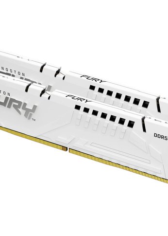 Память DDR5 2x32GB 6000MHz Kingston KF560C30BWK2-64 FURY Beast White XMP PC5-48000 CL30 DIMM 288-pin