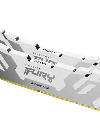 Память DDR5 2x32GB 6400MHz Kingston KF564C32RWK2-64 FURY Renegade White XMP PC5-51200 CL32 288-pin