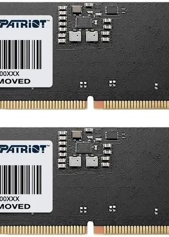 Память DDR5 2x8Gb 4800MHz Patriot PSD516G4800K Signature RTL Gaming PC5-38400 CL40 DIMM ECC 288-pin 1.1В Ret