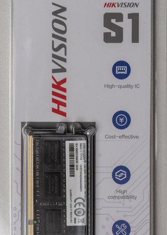 Память SO-DIMM DDR3 4Gb 1600MHz Hikvision HKED3042AAA2A0ZA1/4G RTL PC3-12800 CL11 204-pin 1.35В Ret