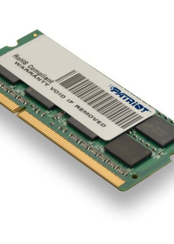 Память SO-DIMM DDR3 4Gb 1600MHz Patriot PSD34G16002S RTL PC3-12800 CL11 204-pin 1.5В dual rank Ret