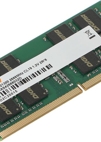 Память SO-DIMM DDR4 32Gb 2666MHz Digma DGMAS42666032D RTL PC4-21300 CL19 260-pin 1.2В dual rank Ret