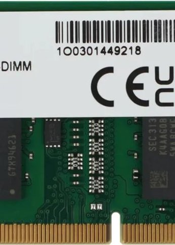 Память SO-DIMM DDR4 32Gb 3200MHz A-Data AD4S320032G22-SGN RTL PC4-25600 CL22 260-pin 1.2В single rank Ret