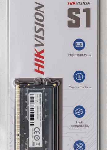 Память SO-DIMM DDR4 4Gb 2666MHz Hikvision HKED4042BBA1D0ZA1/4G RTL PC4-21300 CL19 260-pin 1.2В Ret