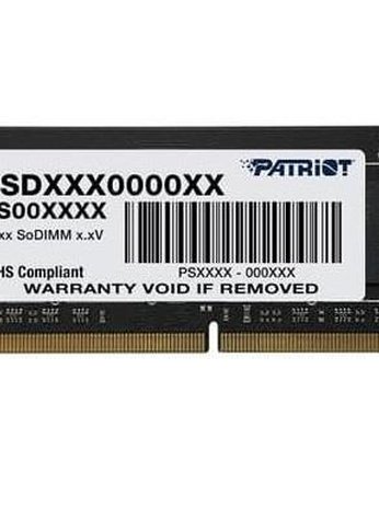 Память SO-DIMM DDR4 4Gb 2666MHz Patriot PSD44G266681S Signature RTL PC4-21300 CL19 260-pin 1.2В single rank Ret