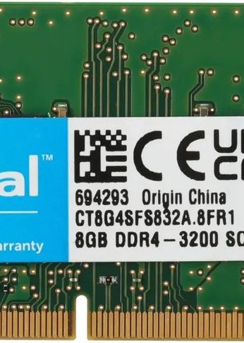 Память SO-DIMM DDR4 8GB 3200MHz Crucial CT8G4SFS832A