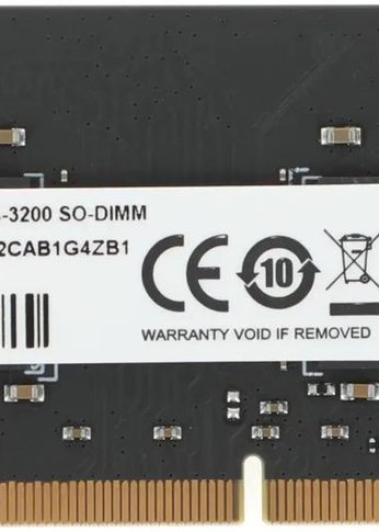 Память SO-DIMM DDR4 8Gb 3200MHz Hikvision HKED4082CAB1G4ZB1/8G RTL PC4-25600 CL22 260-pin 1.2В Ret