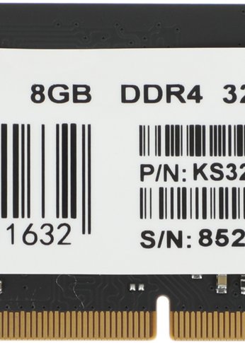 Память SO-DIMM DDR4 8Gb 3200MHz Kingspec KS3200D4N12008G RTL PC4-25600 260-pin 1.2В Ret