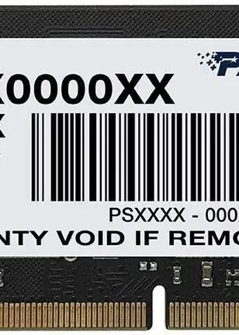 Память SO-DIMM DDR4 8Gb 3200MHz Patriot PSD48G320081S Signature RTL PC4-25600 CL22 260-pin 1.2В single rank Ret