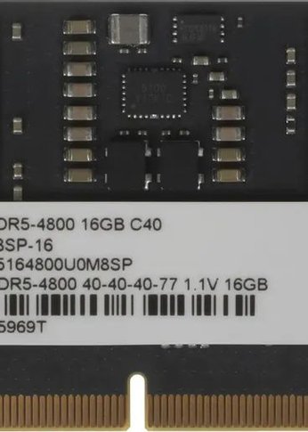 Память SO-DIMM DDR5 16Gb 4800MHz Netac NTBSD5N48SP-16