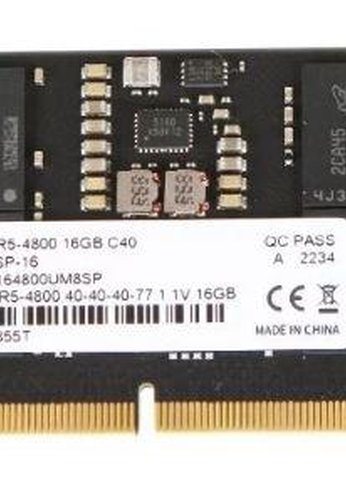 Память SO-DIMM DDR5 16Gb 4800MHz Netac NTBSD5N48SP-16