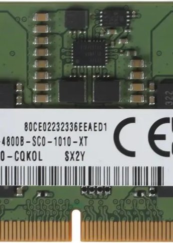 Память SO-DIMM DDR5 8GB 4800MHz Samsung M425R1GB4BB0-CQK OEM PC5-38400 CL40 SO-DIMM 260-pin 1.1В dual rank OEM