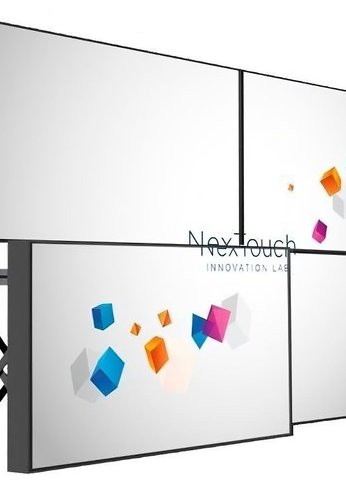 Панель NexTouch 55" NextPanel55W18 черный IPS LED 8ms 16:9 HDMI матовая 1200:1 500cd 178гр/178гр 1920x1080 DP USB 25кг (RUS)