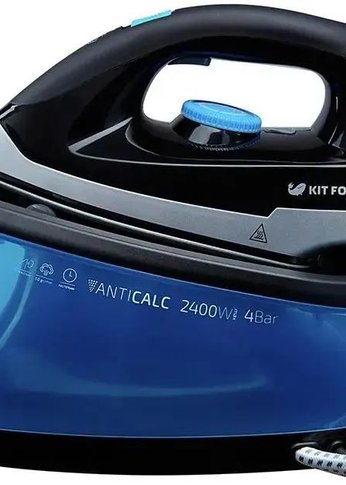 Парогенератор Kitfort КТ-922 2400Вт черный/синий