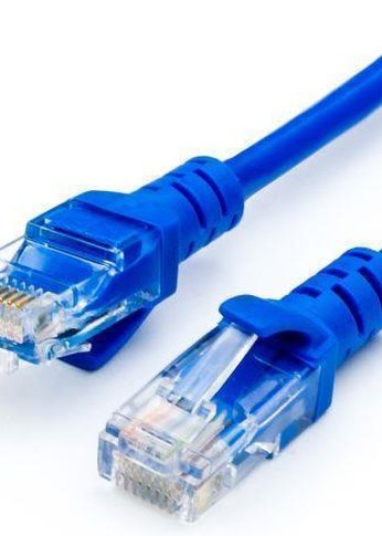 Патч-корд Atcom cat5E UTP 20M BLUE AT9170