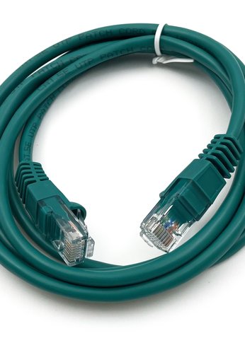 Патч-корд Buro UTP 4 пары cat5E CCA molded 1.5м зеленый RJ-45 (m)-RJ-45 (m)