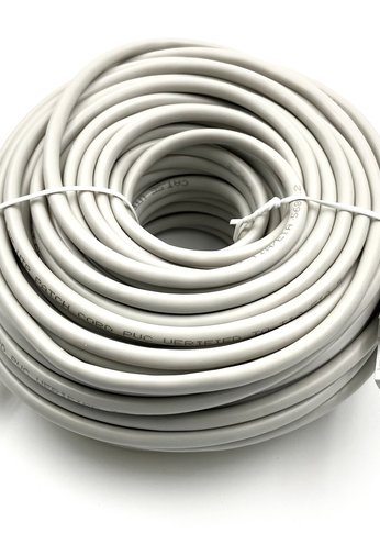 Патч-корд Buro UTP 4 пары cat5E CCA molded 30м серый RJ-45 (m)-RJ-45 (m)