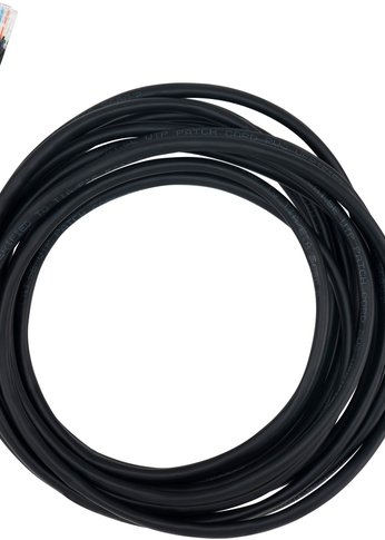 Патч-корд Buro UTP 4 пары cat5E CCA molded 5м черный RJ-45 (m)-RJ-45 (m)