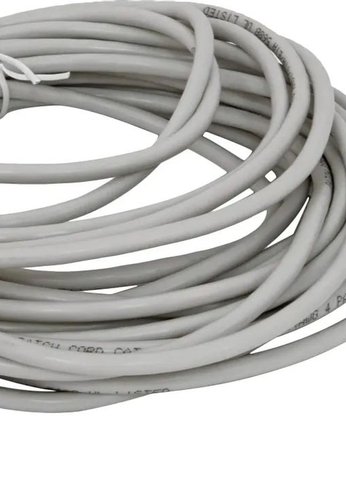 Патч-корд cat5E molded 10м серый RJ-45 (m)-RJ-45 (m)