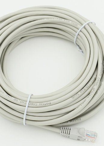 Патч-корд cat5E molded 15м RJ-45 (m)-RJ-45 (m)