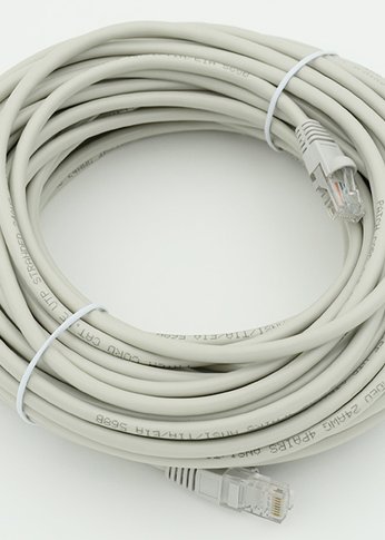 Патч-корд cat5E molded 20м RJ-45 (m)-RJ-45 (m)