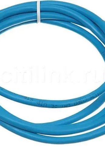 Патч-корд cat5E molded 2м синий RJ-45 (m)-RJ-45 (m)