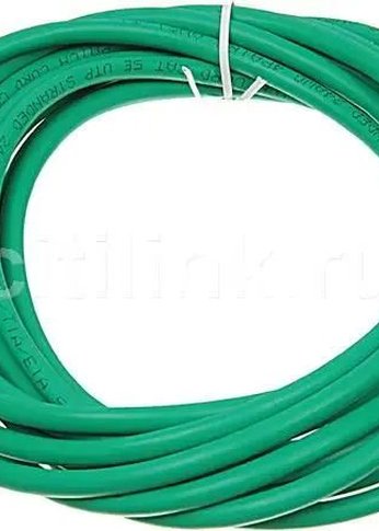 Патч-корд cat5E molded 5м зеленый RJ-45 (m)-RJ-45 (m)