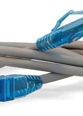 Патч-корд Hyperline PC-LPM-UTP-RJ45-RJ45-C6-10M-LSZH-GY UTP RJ-45<>RJ-45 кат.6 10м серый LSZH (уп.:24шт)