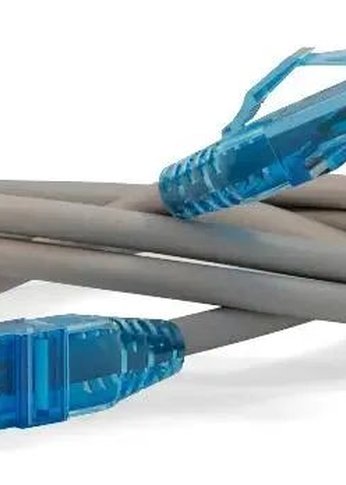 Патч-корд Hyperline PC-LPM-UTP-RJ45-RJ45-C6-1M-LSZH-BL U/UTP не экранированный RJ-45<>RJ-45 кат.6 1м синий LSZH