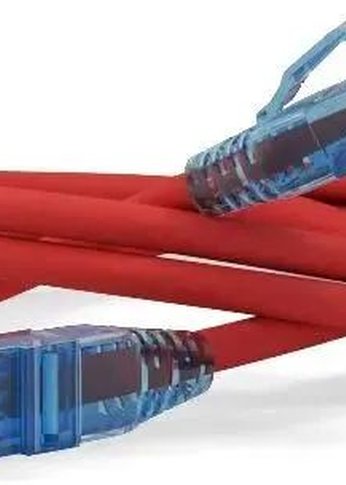 Патч-корд Hyperline PC-LPM-UTP-RJ45-RJ45-C6-5M-LSZH-RD U/UTP не экранированный RJ-45<>RJ-45 кат.6 5м красный LSZ