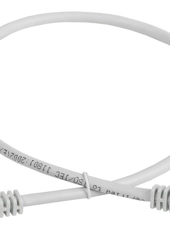 Патч-корд ITK PC01-C5EU-05M-G UTP RJ-45 вил.-вилка RJ-45 кат.5E 0.5м серый ПВХ (уп.:1шт)