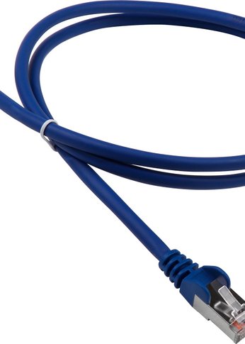 Патч-корд Lanmaster LAN-PC45/S5E-15-BL FTP RJ-45 вил.-вилка RJ-45 кат.5E 15м синий LSZH (уп.:1шт)