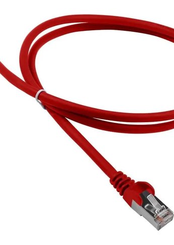 Патч-корд Lanmaster LAN-PC45/S5E-3.0-RD FTP RJ-45 вил.-вилка RJ-45 кат.5E 3м красный LSZH (уп.:1шт)