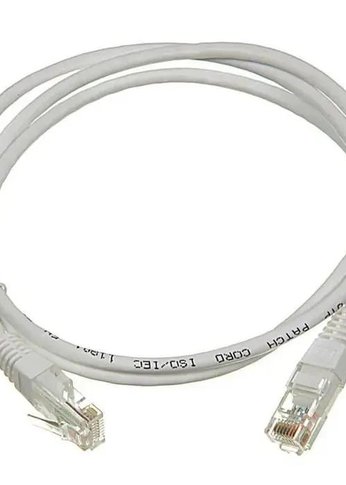 Патч-корд Lanmaster LAN-PC45/U5E-1.0-WH UTP RJ-45 вил.-вилка RJ-45 кат.5E 1м белый LSZH (уп.:1шт)