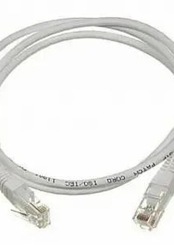 Патч-корд Lanmaster LAN-PC45/U5E-2.0-GY UTP RJ-45 вил.-вилка RJ-45 кат.5E 2м серый LSZH (уп.:1шт)