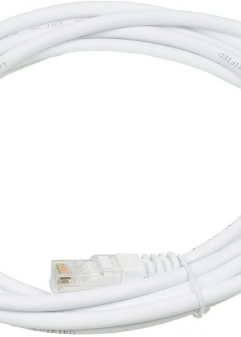 Патч-корд Lanmaster LAN-PC45/U5E-3.0-WH UTP RJ-45 вил.-вилка RJ-45 кат.5E 3м белый LSZH (уп.:1шт)