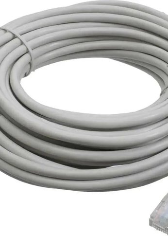 Патч-корд Lanmaster LAN-PC45/U5E-5.0-GY UTP RJ-45 вил.-вилка RJ-45 кат.5E 5м серый LSZH (уп.:1шт)
