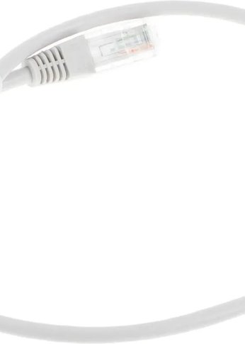 Патч-корд Lanmaster TWT-45-45-0.5-GY UTP RJ-45 вил.-вилка RJ-45 кат.5E 0.5м серый ПВХ (уп.:1шт)