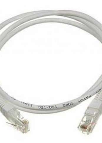 Патч-корд Lanmaster TWT-45-45-0.5-GY UTP RJ-45 вил.-вилка RJ-45 кат.5E 0.5м серый ПВХ (уп.:1шт)