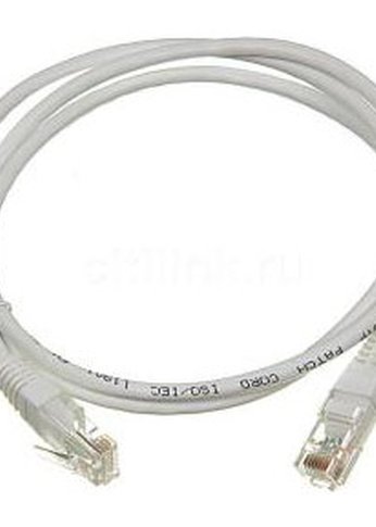 Патч-корд Lanmaster TWT-45-45-0.5/S-GY FTP RJ-45 вил.-вилка RJ-45 кат.5E 0.5м серый ПВХ (уп.:1шт)