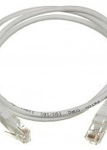 Патч-корд Lanmaster TWT-45-45-1.0-GY UTP RJ-45 вил.-вилка RJ-45 кат.5E 1м серый ПВХ (уп.:1шт)