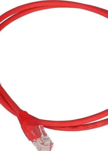 Патч-корд Lanmaster TWT-45-45-15-RD UTP RJ-45 вил.-вилка RJ-45 кат.5E 15м красный ПВХ (уп.:1шт)